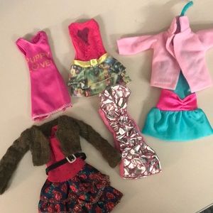 BARBIE BUNDLE: Barbie dresses - mostly shades of pink